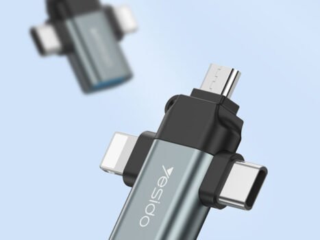 محول بثلاث مقابس