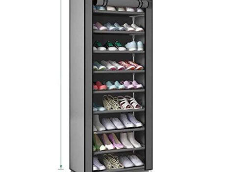 عرض خزانة لتنظيم الاحذية مكونة من9 ارفف + غسالة ملابس واحذية محمولة