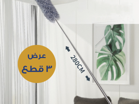 عرض 3 قطع عصا تنظيف ريشية