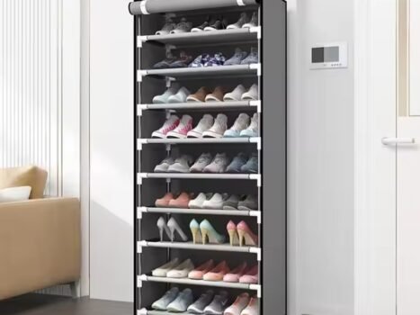 • خزانة تخزين الأحذية 9 دور