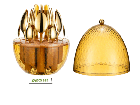 • طقم ملاعق البيضة