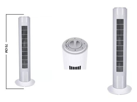 مروحة برج ومكيف هواء 3 سرعات دينكيس بضمان عامين