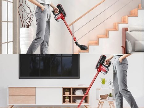 • مكنسة سلكية حديثة