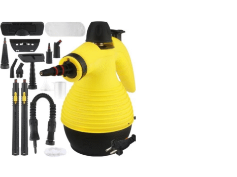 منظف بخار كهربائي Denx بعصا ممتدة و ممسحة بضمان عامين