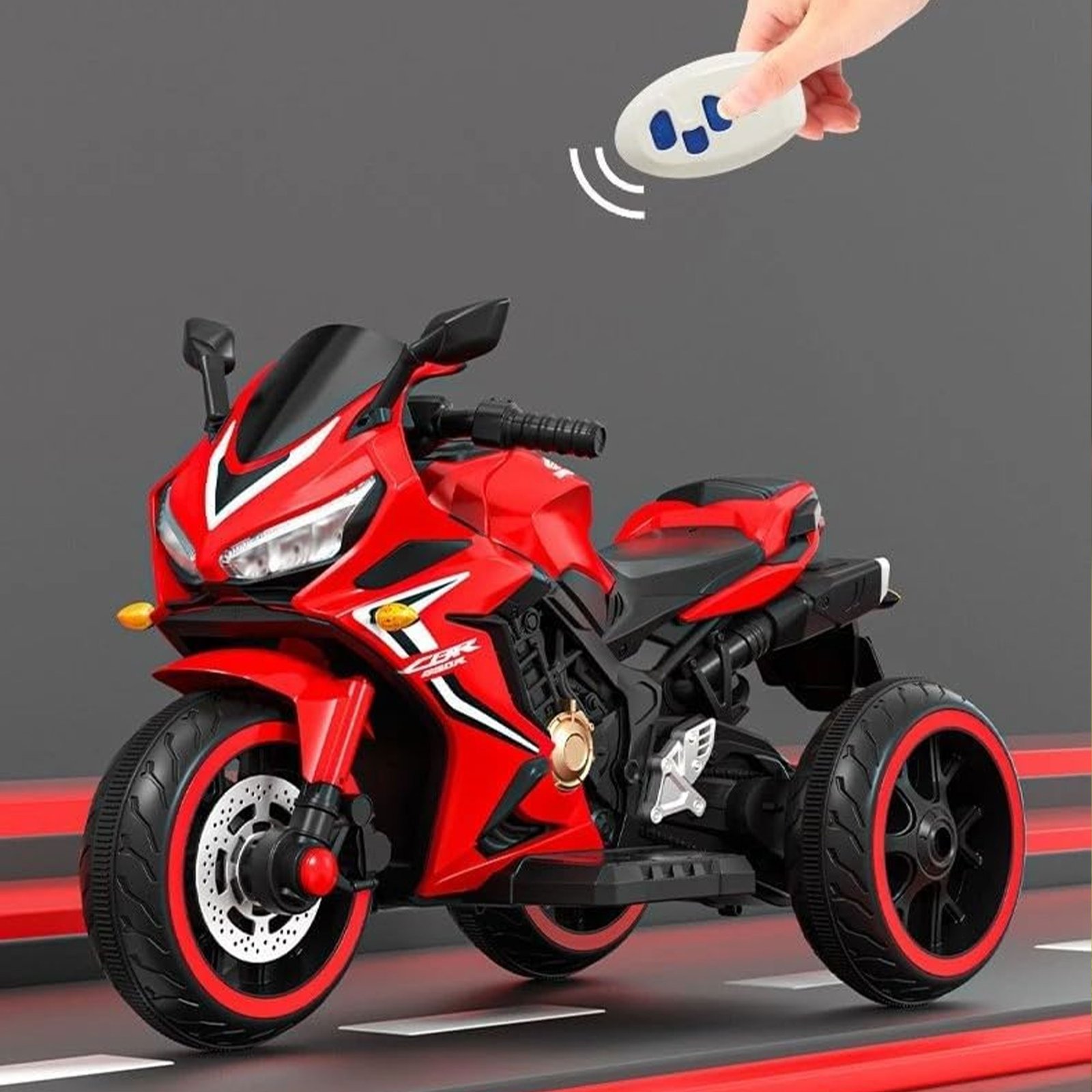 دراجة نارية صغيرة بعجلتين 12 فولت للأطفال - الصورة 3