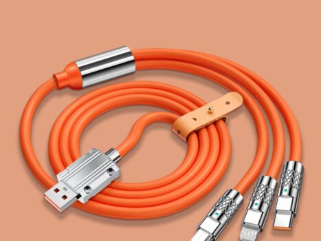 • كابل شحن سريع متعدد 3 في 1