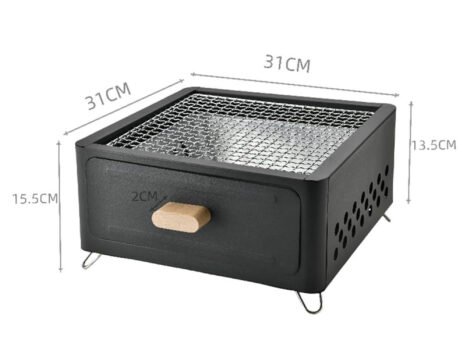 •  شواية و موقد فحم 2*1