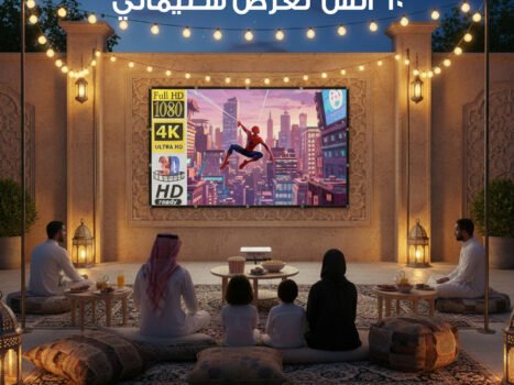 ستارة بروجيكتور  60 أنش  لعرض سنيمائى