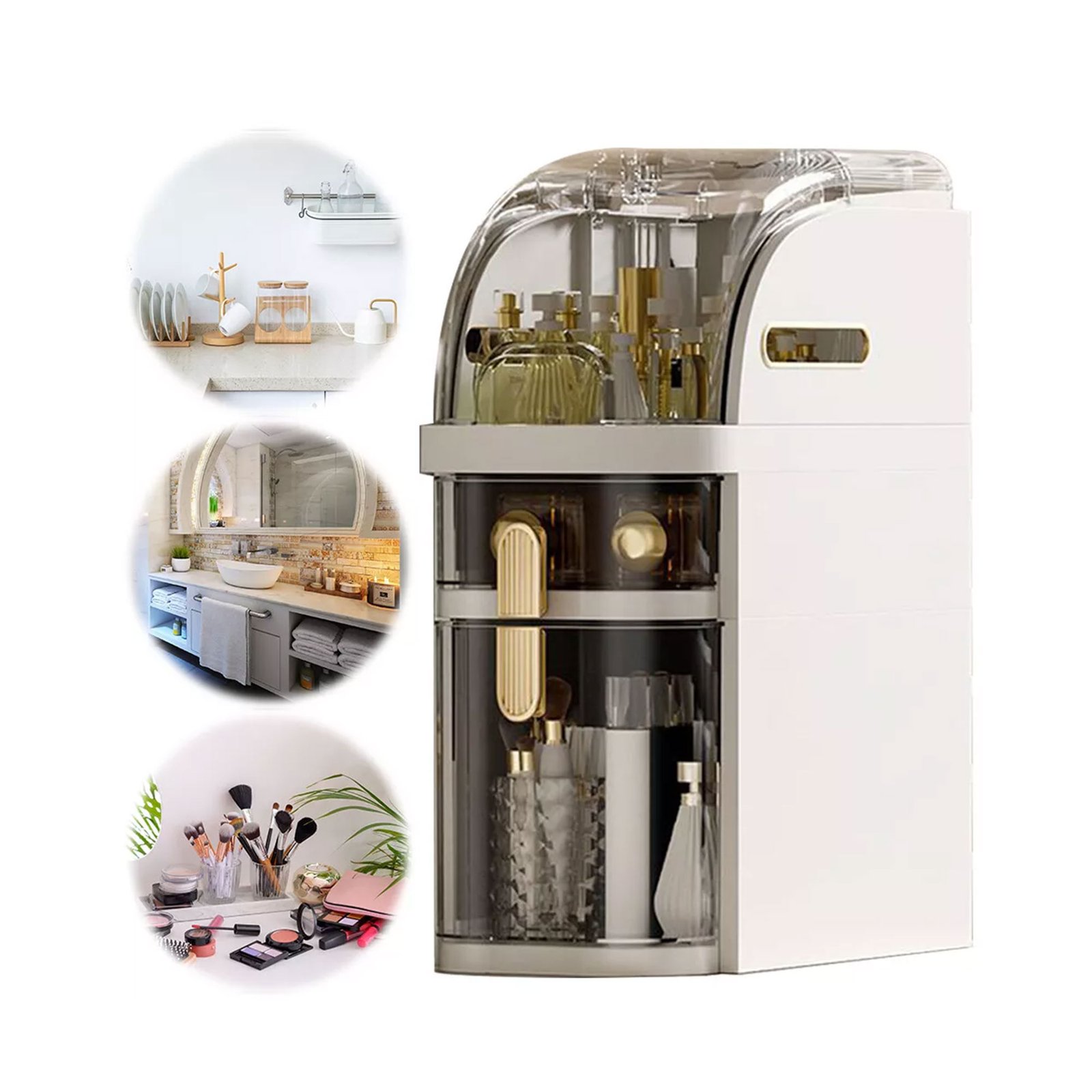 • منظم و خزانة الحمام - الصورة 4