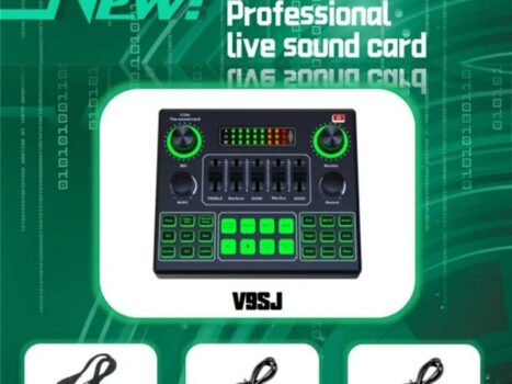 • مازج صوت بلوتوث احترافي  مع مؤثرات دي جيه