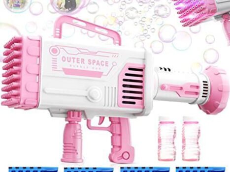 ماكينة القفز الذكية للتنحيف + مسدس فقاعات 64 فتحة