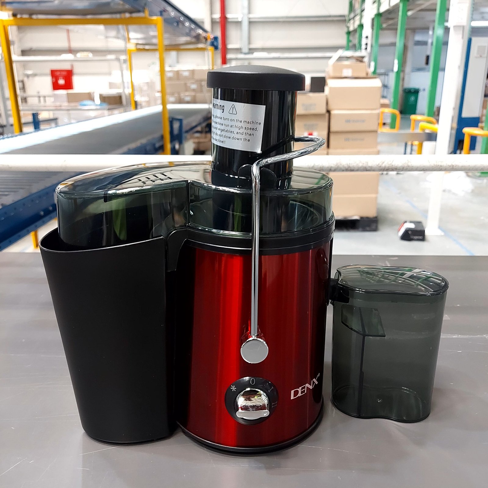 • عصارة بالطرد المركزي للفواكه والخضروات الكاملة بضمان عامين - الصورة 9