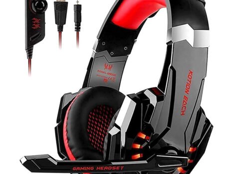 • سماعة رأس للألعاب مزوده بمايكروفون و إضاءة LED