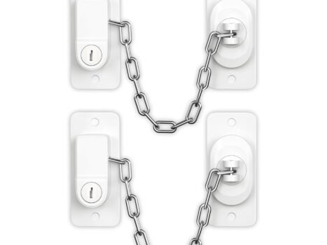 • قفل الشباك لأمان الأطفال