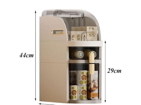 • منظم و خزانة الحمام