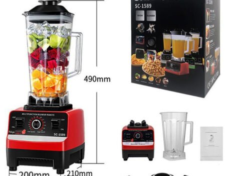 • خلاط 5500 واط مع مطحنة بضمان 6 شهور