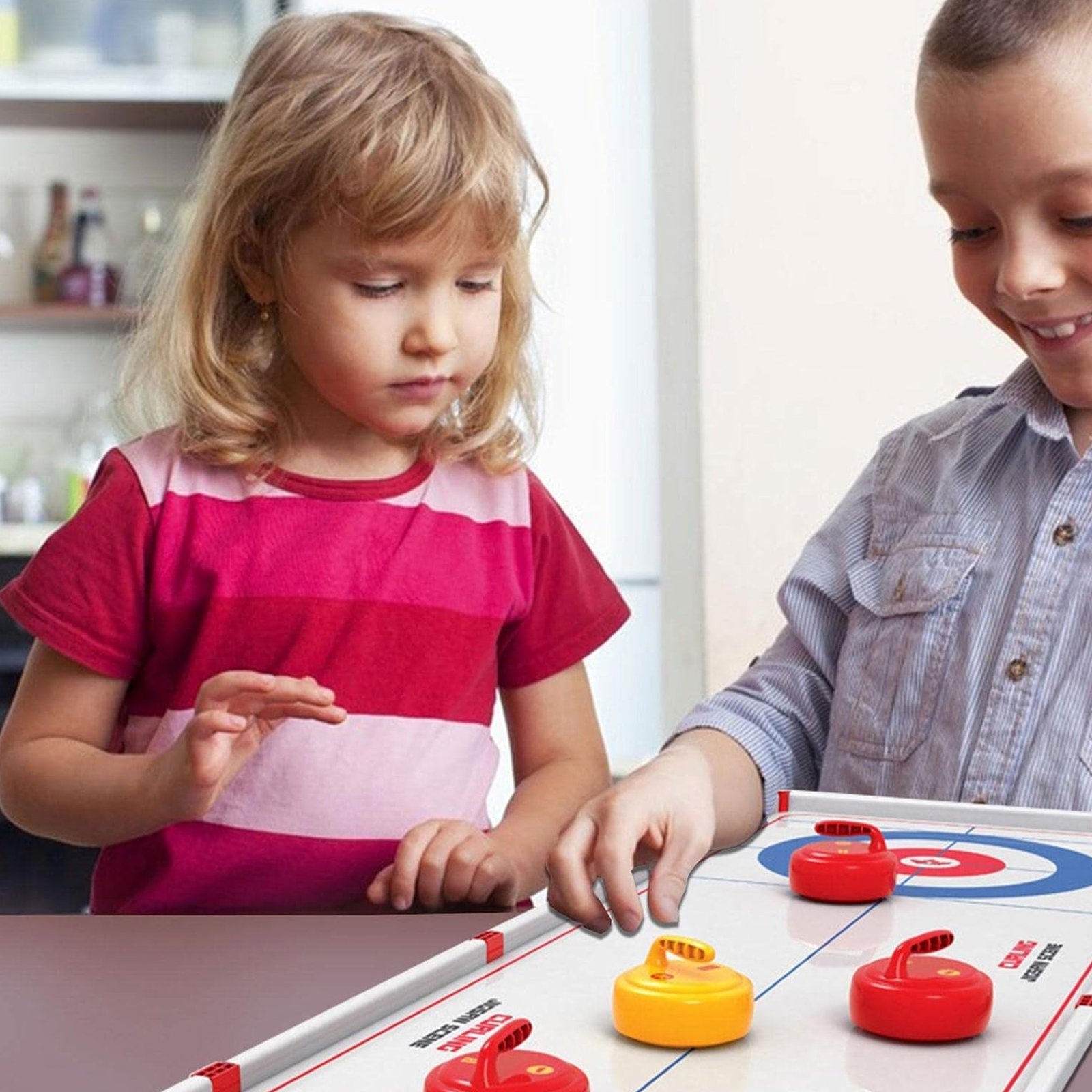 لعبة طاولة الهوكي الهوائي للأطفال - الصورة 4