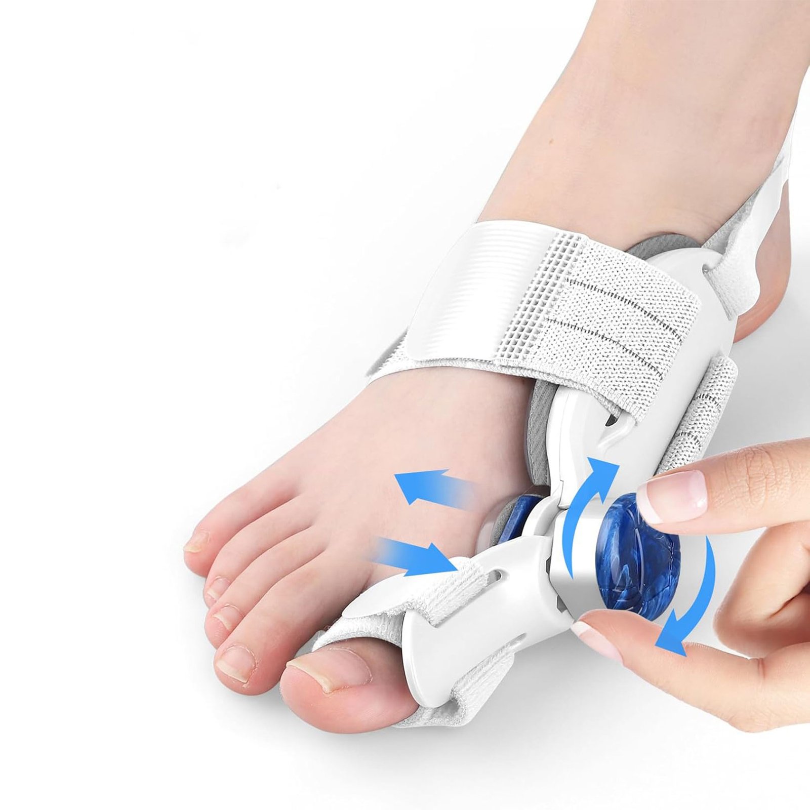 مصحح إبهام القدم القابل للتعديل للنساء والرجال - الصورة 2