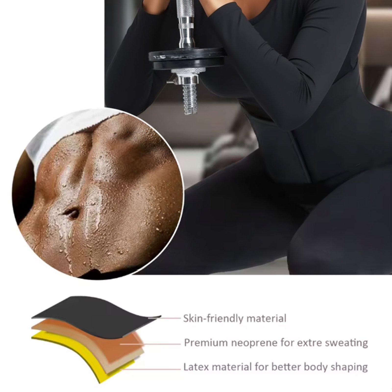 مشد الخصر الحراري للنحت الفوري - الصورة 6