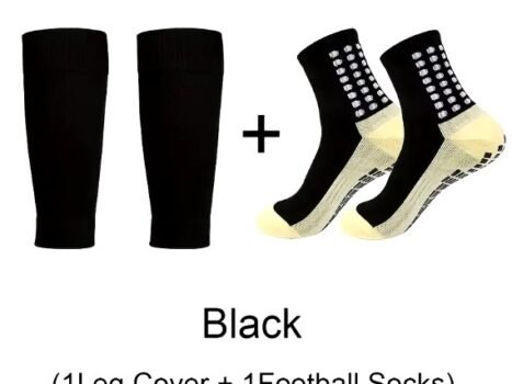 • جوارب كرة قدم سفلية من السيليكون مضادة للاحتكاك