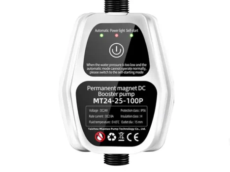 • جهاز زيادة ضغط الماء